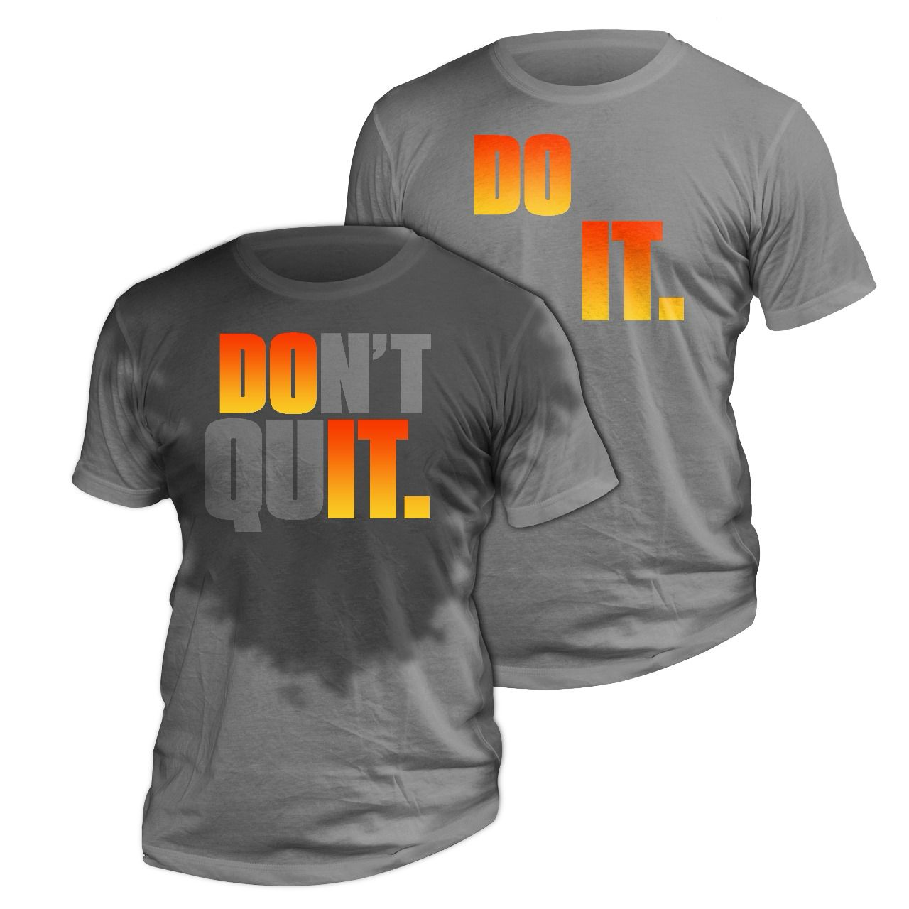 Don't Quit - Sweat-Activated Workout Shirt